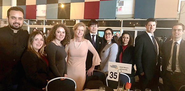 The Venture Grade winning team from Boston attended the Chamber of Commerce State of the Province address and were recognized from the podium by Premier Stephen MacNeil. 