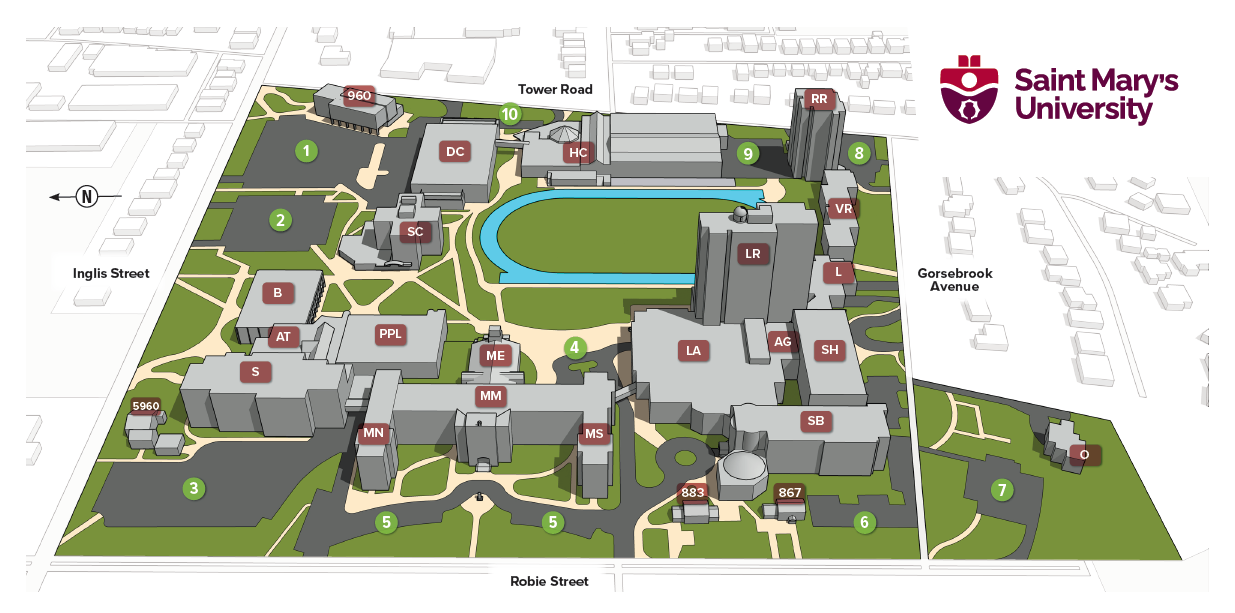 Updated Campus Map 2023