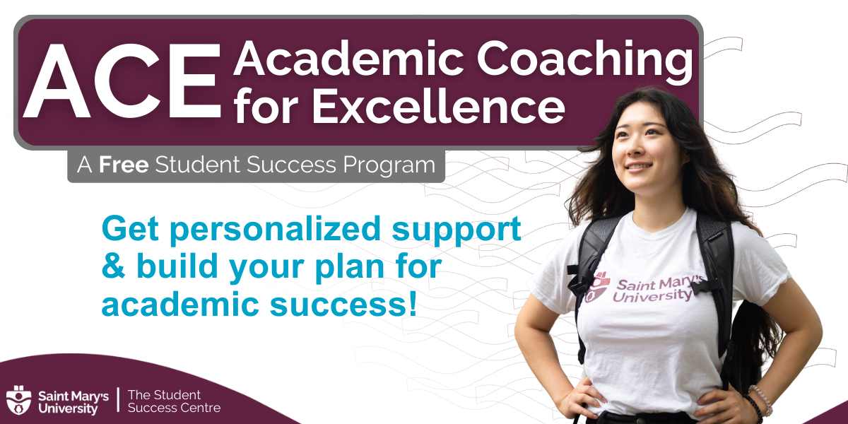ACE Academic Coaching For Excellence: A Free Student Success Program. Get personalized support and build your plan for academic success!