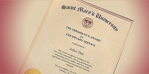 President Award for Exemplary Service